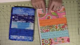 Quilted Book Cover