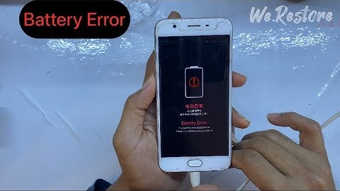 Fixing Battery Errors on your any smartphone | OPPO A57 battery 🪫 error fixed 👌