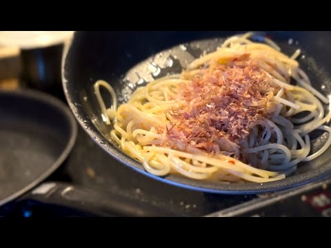 The famous umami of Japan, Katsuobushi! | Spaghetti al Katsuobushi(Spaghetti alla Bottarga)