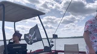 Set sail on our wedding Pirate ship at Pirates Hideaway in Eagle River Wisconsin!