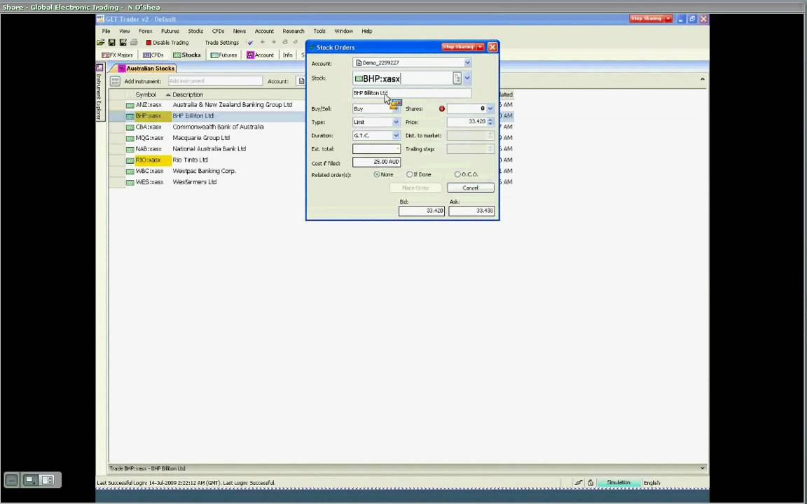 Basic platform navigation and placing orders (part 3).avi - YouTube
