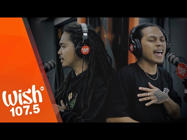 CLR and Omar Baliw perform Ku0026B LIVE on Wish 107.5 Bus class=