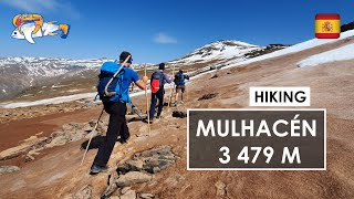 MULHACÉN (3 479 m) - Hiking the highest peak of continental Spain | 4K