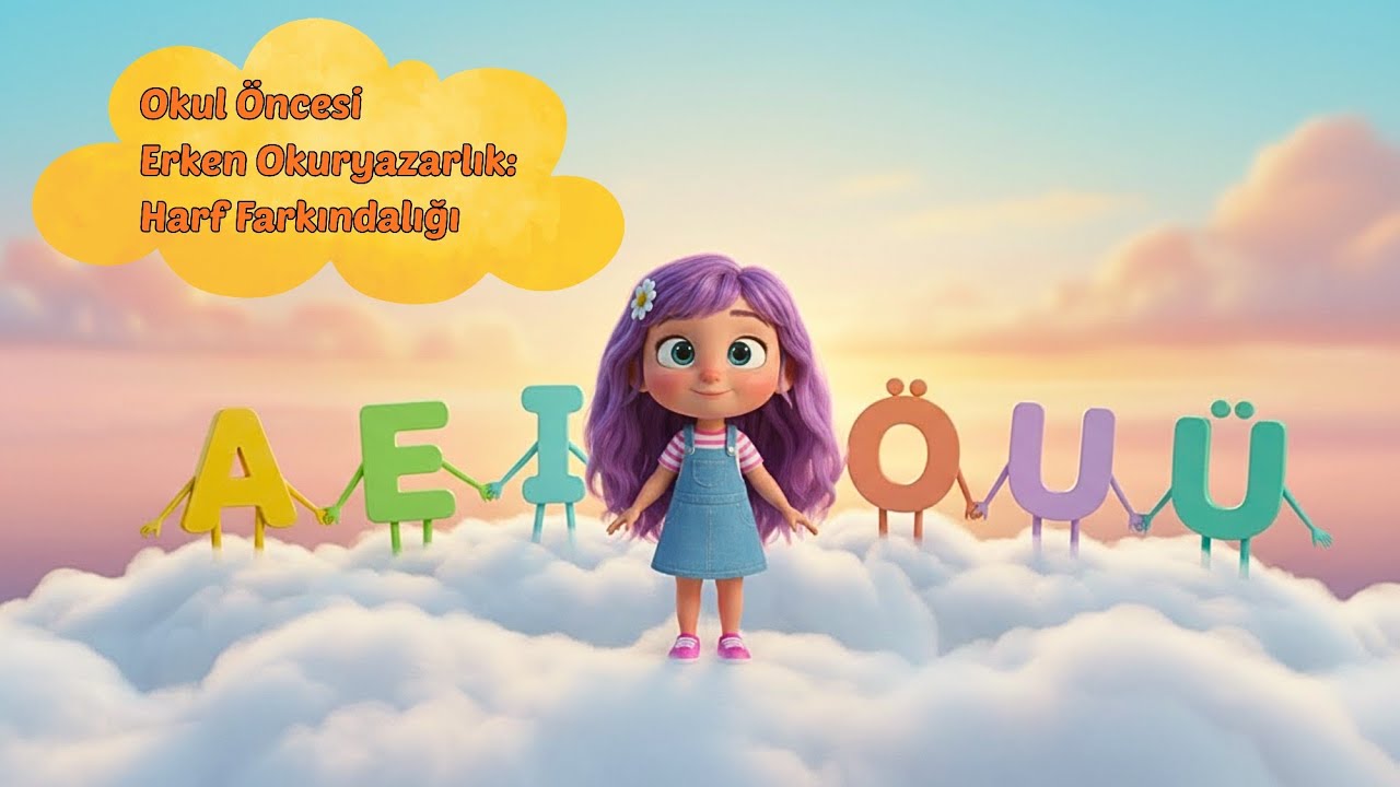 Moni ile Sesli Harfler | Eğitici Çocuk Şarkısı | A E I İ O Ö U Ü 🎵