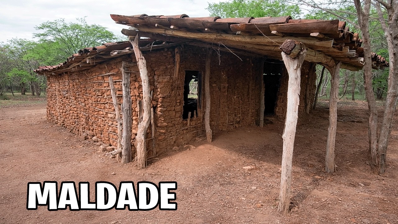 Casa de taipa onde idoso morava sozinho foi assaltado no sertão cearense