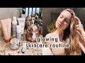 my glowing skincare routine (favorite skincare + self tanner you have to try) | XO, MaCenna Vlogs