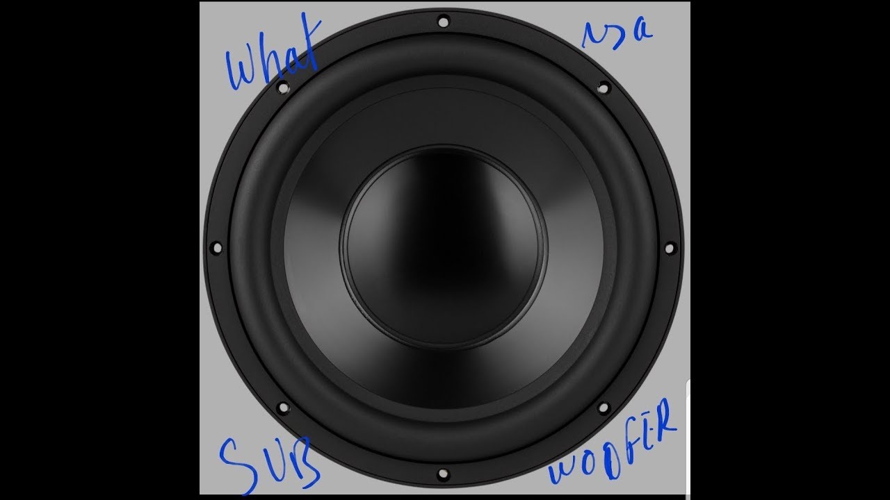 What is a subwoofer (4K) - YouTube