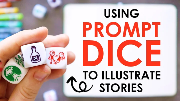 ROLLING DICE TO MAKE ART - Fun With Story Cubes
