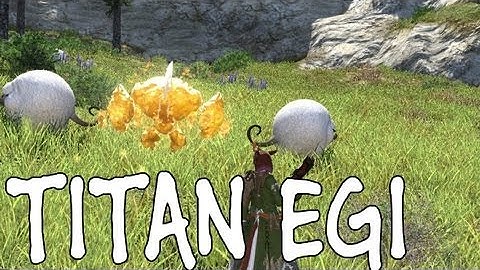 FFXIV: ARR - Titan Egi Summon and Ultimate (Enkindle) Animation