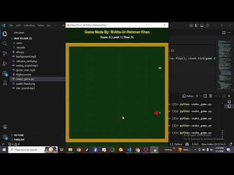 snake game py