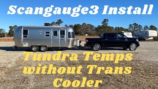 Installing Scanguage3 to monitor Transmission Temps in a 2020 Tundra without a Trans Cooler