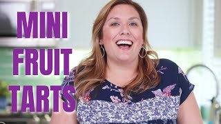Mini Fruit Tarts - Make this EASY COOKIE RECIPE