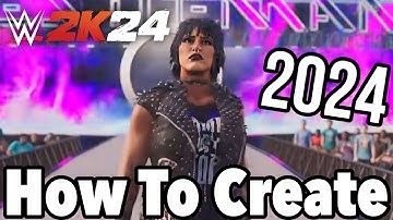WWE 2K24 : How To Create a 2024 Universe Mode Tutorial