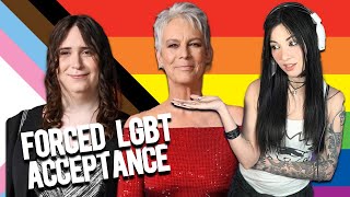 Jamie Lee Curtis Promotes Forcing LGBT Acceptance