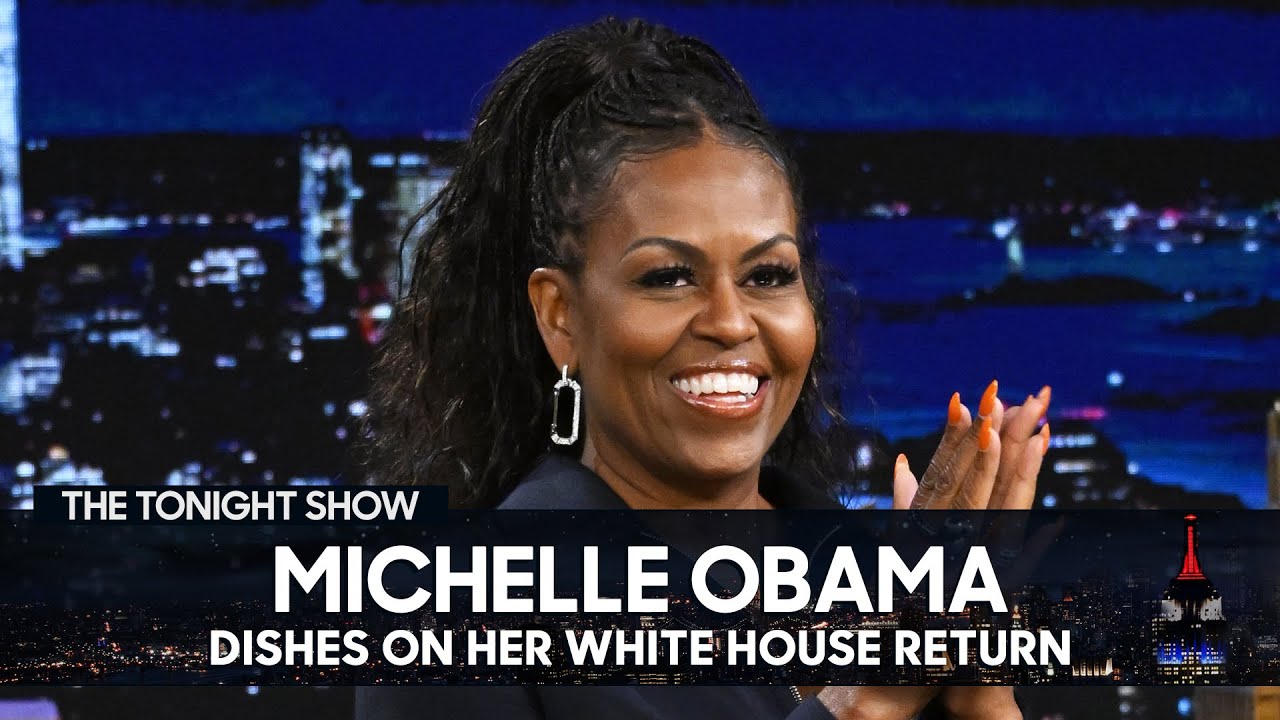 ⁣Michelle Obama Dishes on Her White House Return and Her Friendship with Oprah Winfrey | Tonight Show