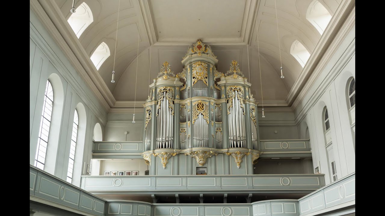 Wiegleb/Reil-organ at Ansbach (Hauptwerk) - part 3: chorale preludes by Walther