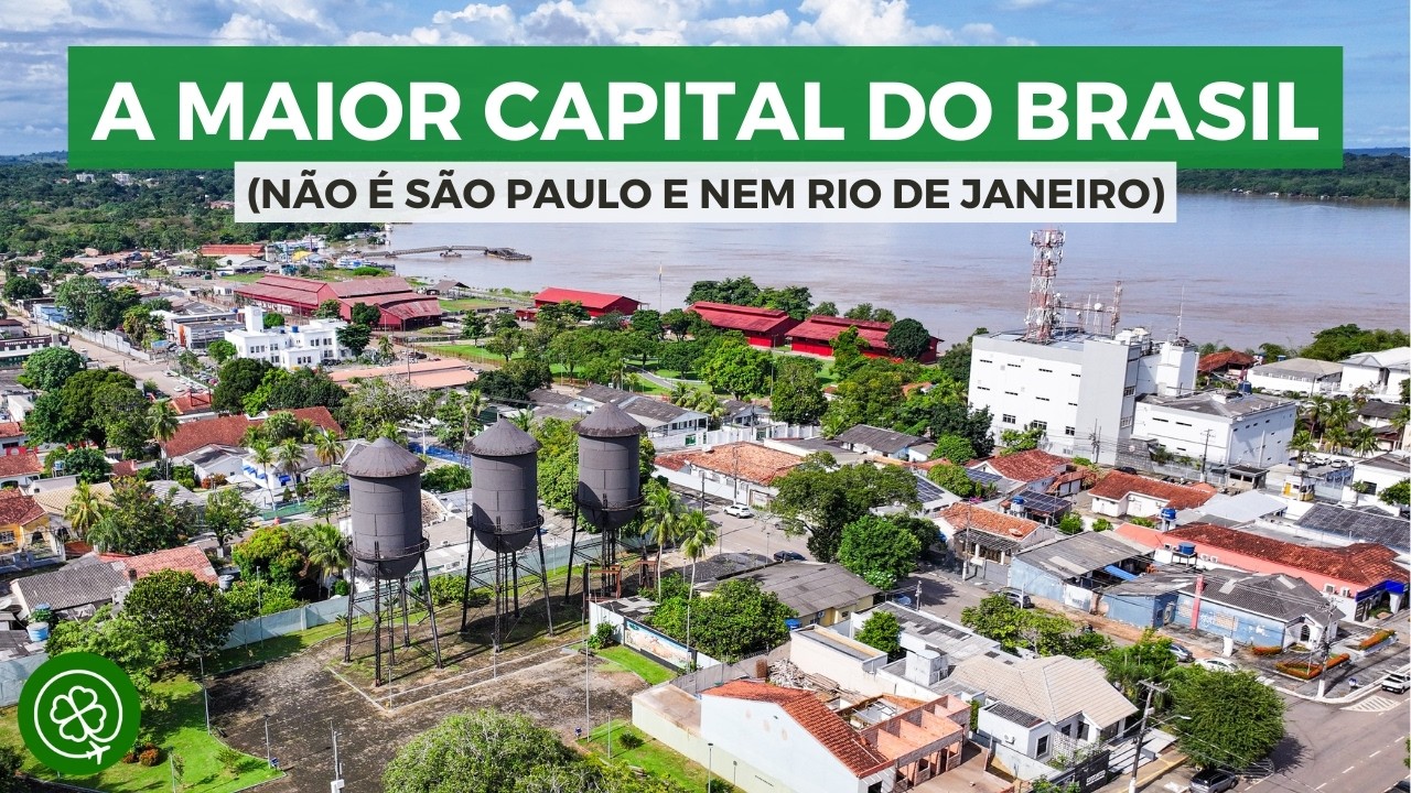 NÃO é São Paulo! Você conhece a MAIOR CAPITAL do Brasil?