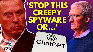 Elon Musk Says He Will Ban Apple Devices If Co Integrates OpenAI With iOS | N18G | CNBC TV18