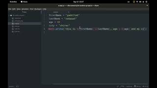 customize atom  for break code lines - soft wrap | سفارشی سازی اتم برای شکستن خطوط کد ها screenshot 1