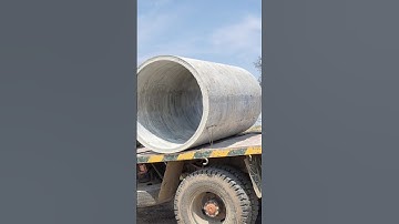 Spun Concrete Pipes unloading # Technical short#2025