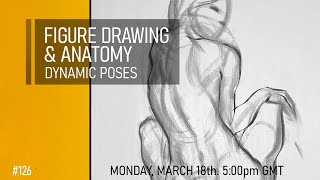 Figure Drawing &amp; Anatomy - Dynamic Poses #126