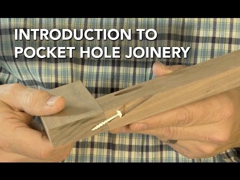 How to Use a Pocket Hole Jig