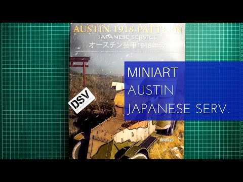 Video: MiniArt 39019 Austin 1918 Pattern japonská služba – Interior Kit (1/35)