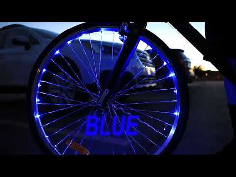 Activ Life 2-Tire Pack LED Bike Wheel 
