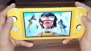 Fortnite Gameplay (Nintendo Switch Lite)