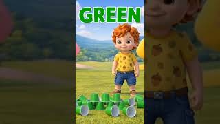 Colorful Cups Falling Fun 🌈 | Learn Colors for Kids!