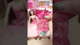 💕 ASMR Satisfying With Unboxing Packing Pink Toy Barbie Suitcase Age Gap Couple #oddlysatisfying