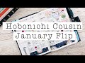 Hobonichi Cousin January Flip Through