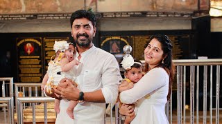 The Most Awaited Celebrity Twin Babies Annaprashnam Ceremony | Rudhra & Mithra | ISWARYA PHOTOS™
