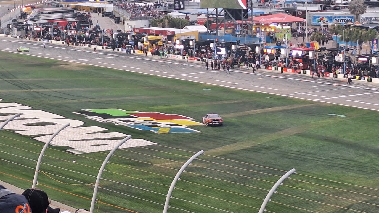 2026 Daytona 500 Finish From Stands
