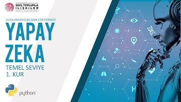 Yapay Zeka - Python [1.Kur-1. Ders]