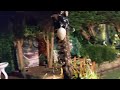 Shower curtains for garden fence with solar lights