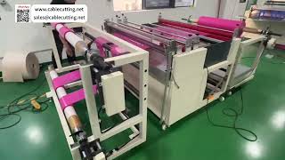 Multifunctional Sheet Cutting Rewinding Machine Cost Effective Automatic Processing Ops