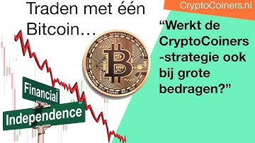 Bitcoin-traden met grote bedragen - werkt de CryptoCoiners-strategie?
