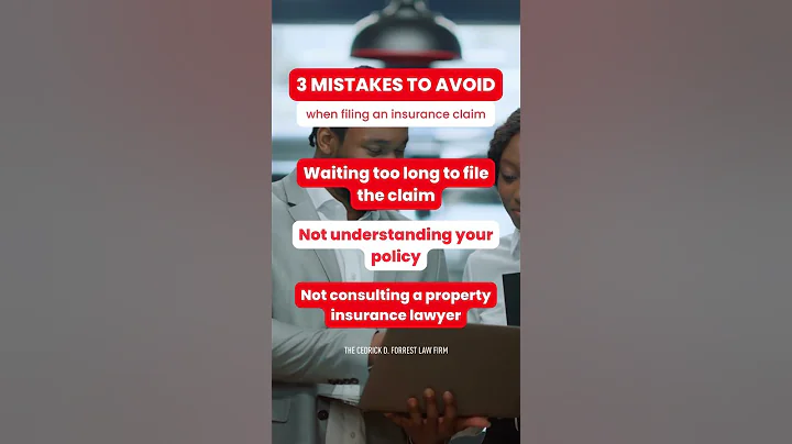 3 Mistakes to Avoid When Filing An Insurance Claim - North Houston Lawyers