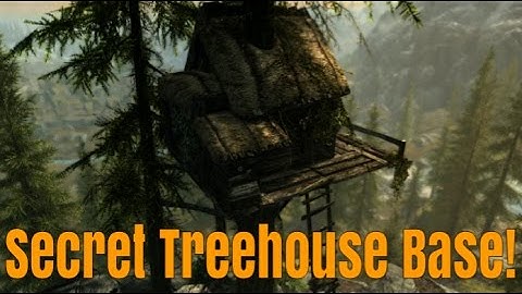 SKYRIM SPECIAL EDITION: Exploring the secret Riverwood Treehouse!