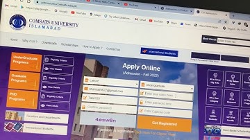 How to get Admission in COMSATS University online complete procedure with information | Fall 2022