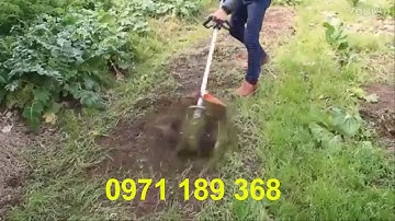 Máy xạc cỏ xới đất cầm tay đa năng