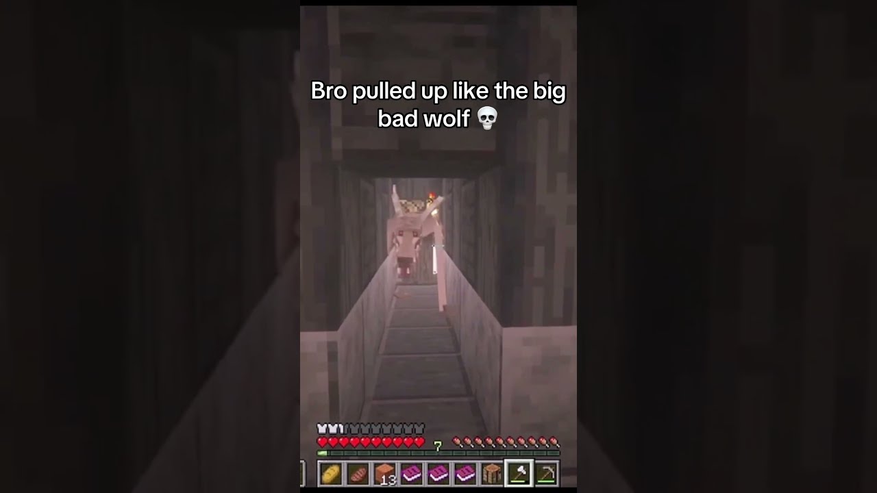He Was Determined To Destroy Me Shorts Minecraft Horror Gaming Funny