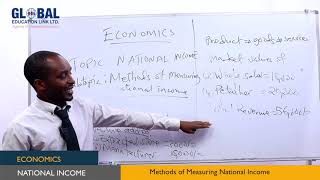 DARASA ONLINE: REVISE ECONOMICS - NATIONAL INCOME (METHODS OF MEASURING NATIONAL INCOME)