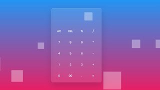 Make a Transparent Calculator Using HTML & CSS screenshot 5