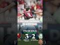 Flamengo 3x2 Palmeiras, com lances polêmicos
