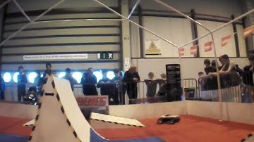 Flying Toys Parrot AR.Drone 2.0 Films R/C Car Stunts at the Gadget Show Live 2012