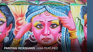 Exploring the art of rickshaw painting in Bangladesh