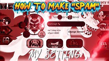 HOW TO MAKE "SPAM" + MY SETTING 🤠🍫(Snay.io)