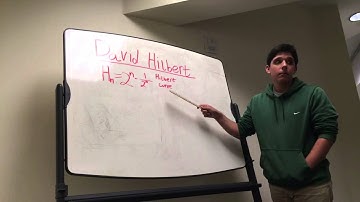 David Hilbert: Stop-Motion video